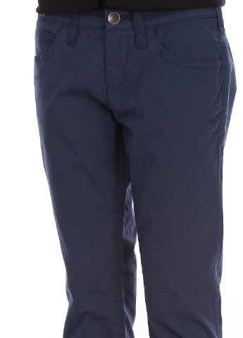 Синие кэжуал демисезонные прямые брюки Murphy & Nye
