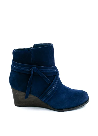 Осенние ботинки Rockport завязки из натуральной замши