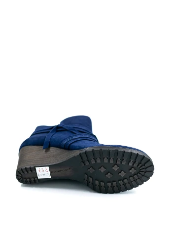 Осенние ботинки Rockport завязки из натуральной замши