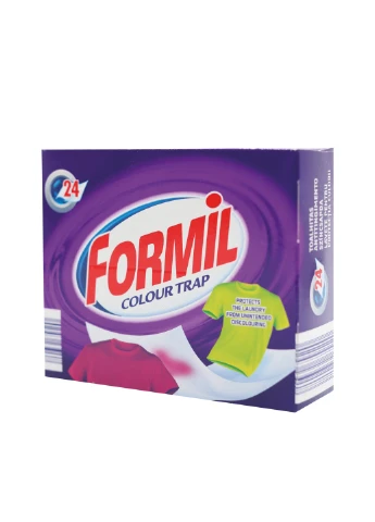 Серветки-пастка кольору для прання 24 шт Formil (253055914)
