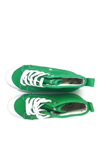 Зеленые кеды Ralph Lauren