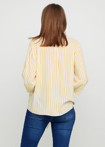 Желтая демисезонная блуза Made in Italy