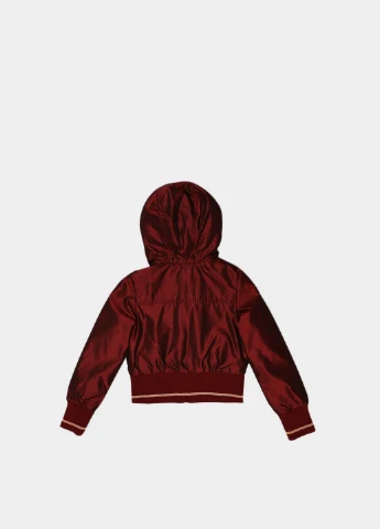 Вишнева демісезонна куртка Karl Lagerfeld Kids Z16119/96H