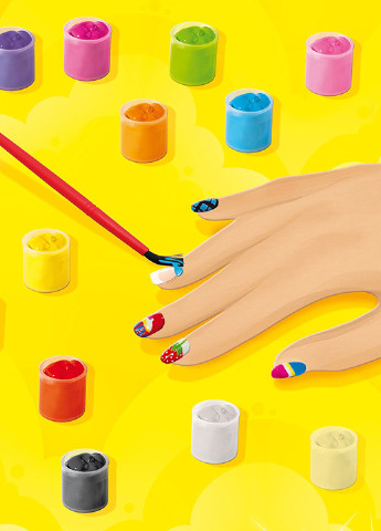 Ігровий набір для юного нейл-арту майстра - МОДНИЦЯ (декор для нігтів) Ses Creative (140924166)