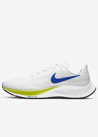 Белые демисезонные кроссовки беговые Nike Air Zoom Pegasus 37 Men's Running BQ9646-102