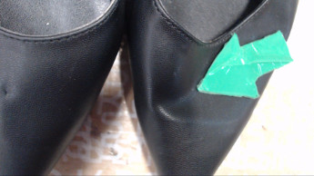 Туфли KOTON на среднем каблуке завязки