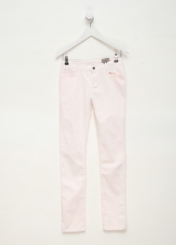 Светло-розовые кэжуал демисезонные зауженные брюки Cyrillus
