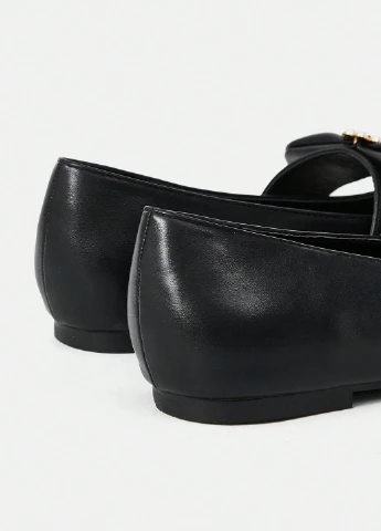 SHEIN Туфлі чорний з штучна шкіра, поліуретан, китай — демісезон (322833535)