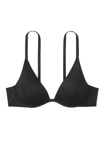 Черный демисезонный комплект (бюстгальтер, трусики) Victoria's Secret