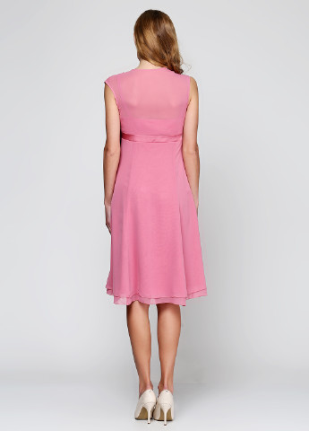 Рожево-лілова коктейльна плаття, сукня Vera Mont однотонна
