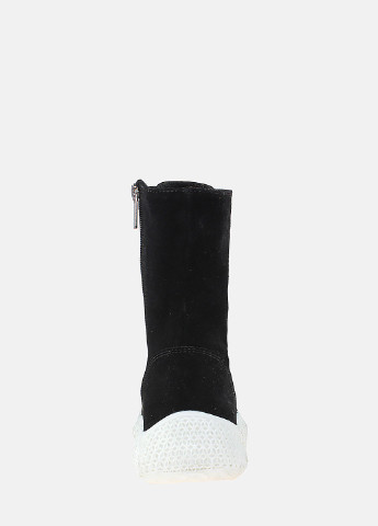 Зимние ботинки rdl47-8-11 черный Daragani из натуральной замши