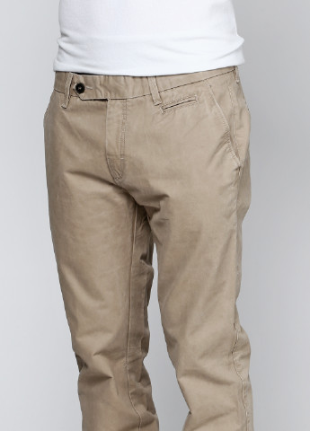 Бежевые кэжуал демисезонные прямые брюки Antony Morato