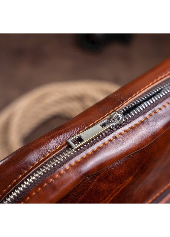 Мужская кожаная сумка 23х27х6 см Vintage (252130101)