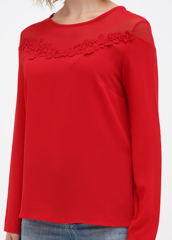 Красная блуза Sassofono