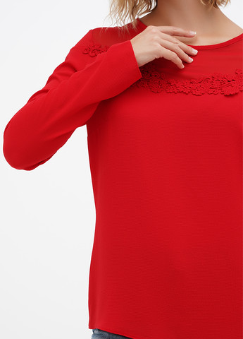 Красная блуза Sassofono