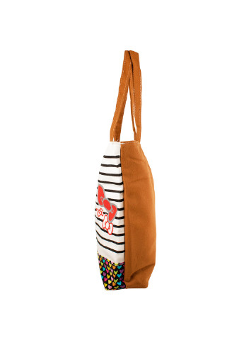 Женская пляжная тканевая сумка 34х32х8 см Valiria Fashion (210338691)