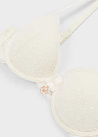 Молочний бюстгальтер Emporio Armani з кісточками поліамід