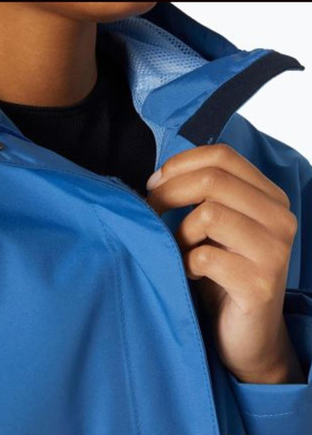 Голубая демисезонная куртка 62066-636 Helly Hansen Seven J Women's Rain Jacket