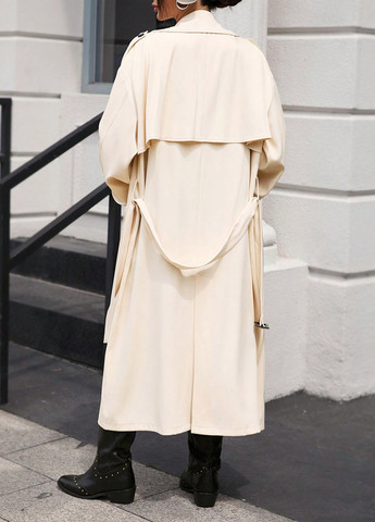 Плащ SHEIN тренчкот на пуговицах демисезон (323464931)