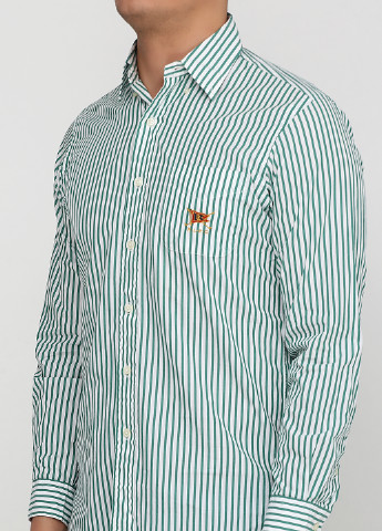 Салатовая рубашка в полоску Ralph Lauren
