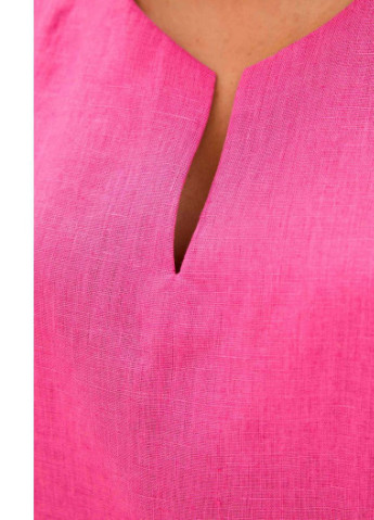 Розовое кэжуал платье Прованс однотонное