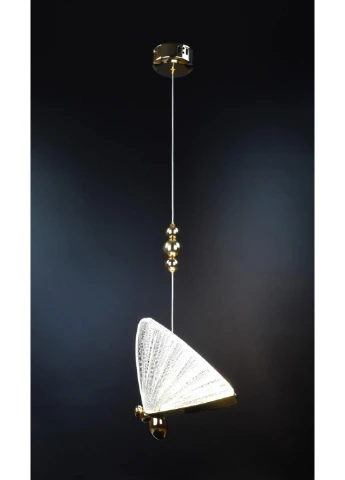 Люстра стельова LED CA02 Золото 30х22х16 див. Sunnysky (253122344)