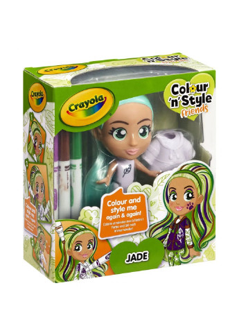 Набір для творчості Colour n Style Стильні дівчата Джейд (918937.005) Crayola (254074820)
