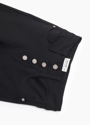 Черные кэжуал демисезонные брюки Grace