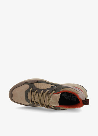 Оливковые (хаки) демисезонные кроссовки Jack Wolfskin CAMP FEVER TEXAPORE LOW M