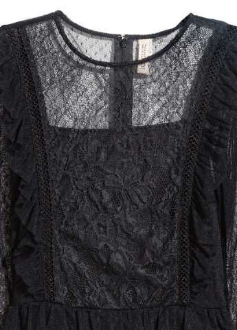 Чорна кежуал плаття, сукня H&M однотонна