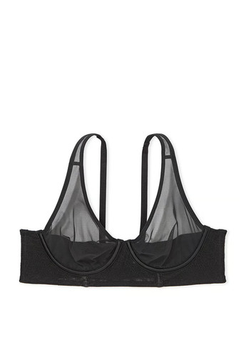 Чорний демісезонний комплект (бюстгальтер, трусики) Victoria's Secret