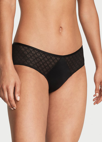 Чорний демісезонний комплект (бюстгальтер, трусики) Victoria's Secret