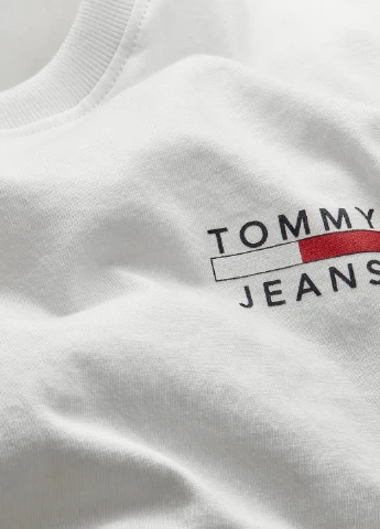 Белая футболка Tommy Jeans