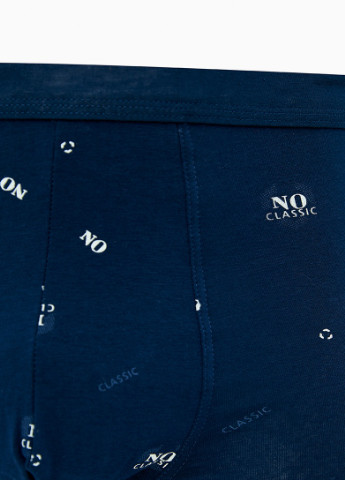 Комплект трусов (4шт.) No Classic Man Underwear написи комбіновані повсякденні