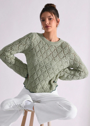 М'ятний демісезонний джемпер джемпер SHEIN