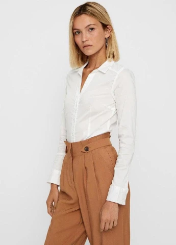 Біла топ-боді Vero Moda