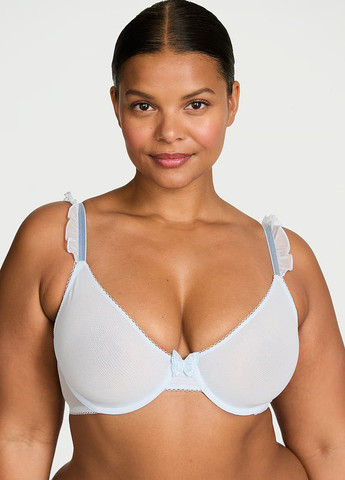 Світло-блакитний демісезонний комплект (бюстгальтер, трусики) Victoria's Secret