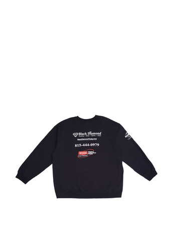 Чорний світшот Port & Company малюнок без декору (361960025)