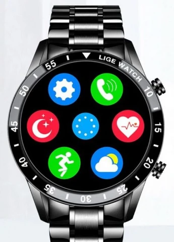 Смарт годинник Smart Power Nano Black UWatch (253014224)