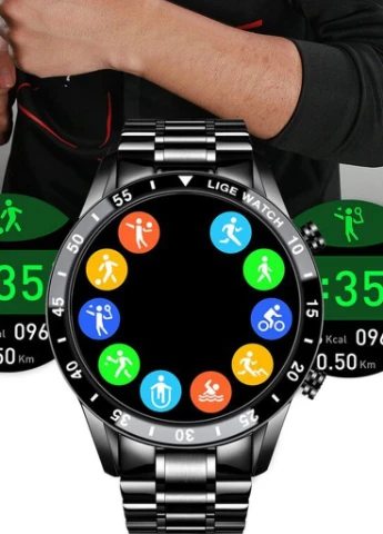 Смарт годинник Smart Power Nano Black UWatch (253014224)