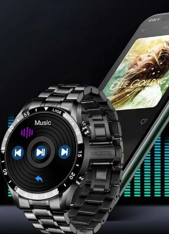 Смарт годинник Smart Power Nano Black UWatch (253014224)