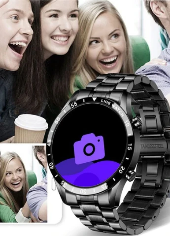 Смарт годинник Smart Power Nano Black UWatch (253014224)