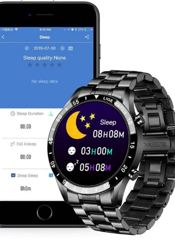 Смарт годинник Smart Power Nano Black UWatch (253014224)