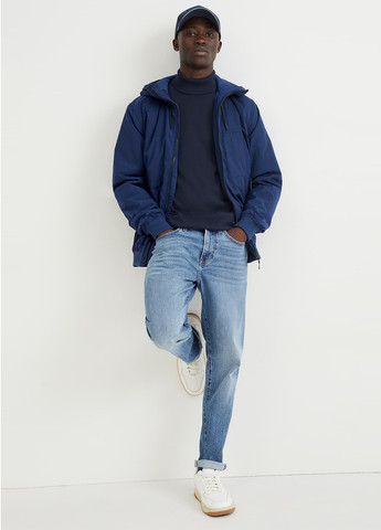 Синя демісезонна куртка C&A