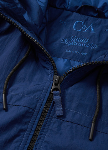Синяя демисезонная куртка C&A