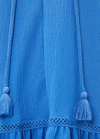 Светло-синее кэжуал платье KOTON однотонное