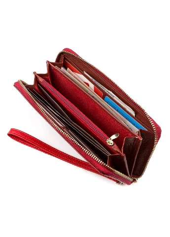 Женский кожаный кошелек 19,5х10х2 см st leather (229460627)