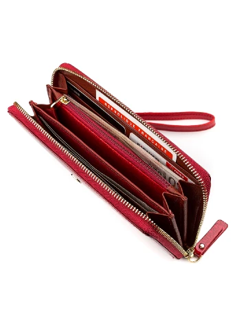 Женский кожаный кошелек 19,5х10х2 см st leather (229460627)