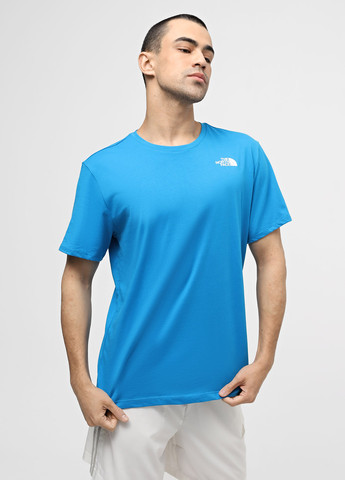 Синяя футболка The North Face