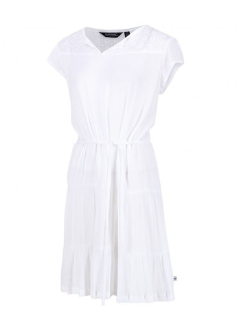 Белое кэжуал платье Regatta однотонное